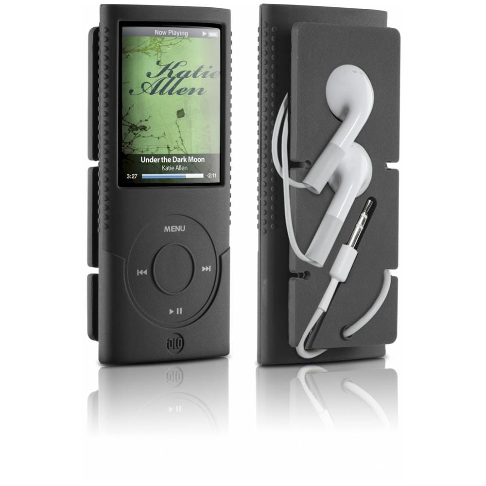 Proteggi il tuo iPod con eleganza. In una custodia in silicone completa di gestione degli auricolari. Gestione degli auricolari per iPod nano G4. - Foto 1